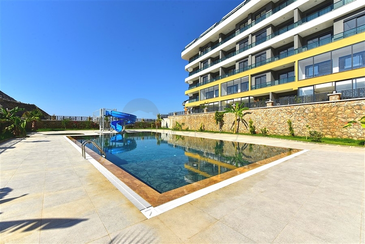 شقة 1+1 في مجمع جديد في منطقة أوبا