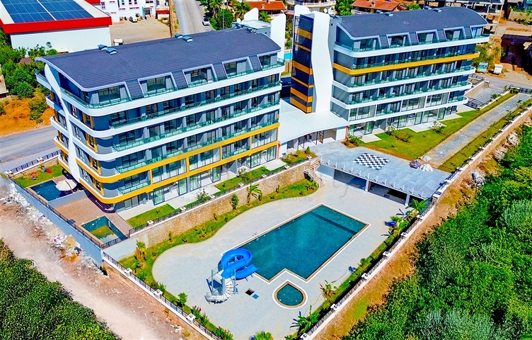 شقة 1+1 في مجمع جديد في منطقة أوبا