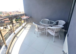 شقة بغرفتي نوم على بعد 700 متر من شاطئ كليوباترا