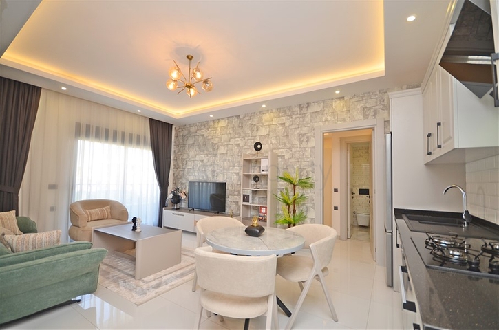 شقة 2 + 1 في منطقة أوبا من مطور جودة 