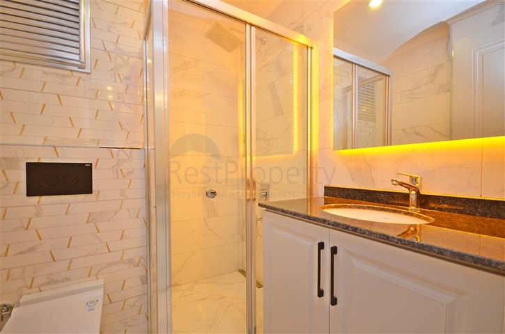 شقة 2 + 1 في منطقة أوبا من مطور جودة 