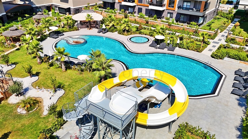 شقة 2 + 1 في منطقة أوبا من مطور جودة 