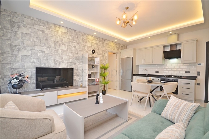 شقة 2 + 1 في منطقة أوبا من مطور جودة 