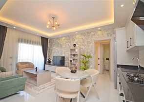 شقة 2 + 1 في منطقة أوبا من مطور جودة 