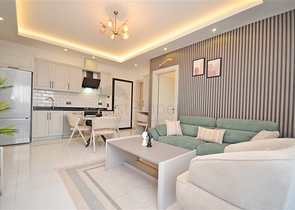 شقة 2 + 1 في منطقة أوبا من مطور جودة 