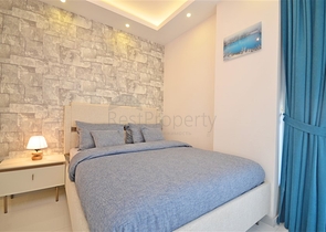 شقة 2 + 1 في منطقة أوبا من مطور جودة 