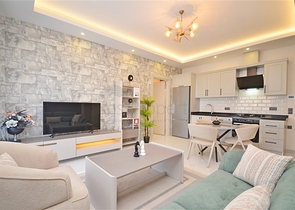 شقة 2 + 1 في منطقة أوبا من مطور جودة 