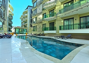 بنتهاوس 2+1 في مجمع من الدرجة الممتازة في وسط ألانيا 