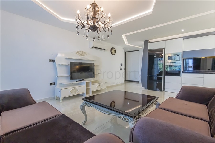 شقة مفروشة 2 + 1 مطلة على البحر في منطقة كارجيجاك