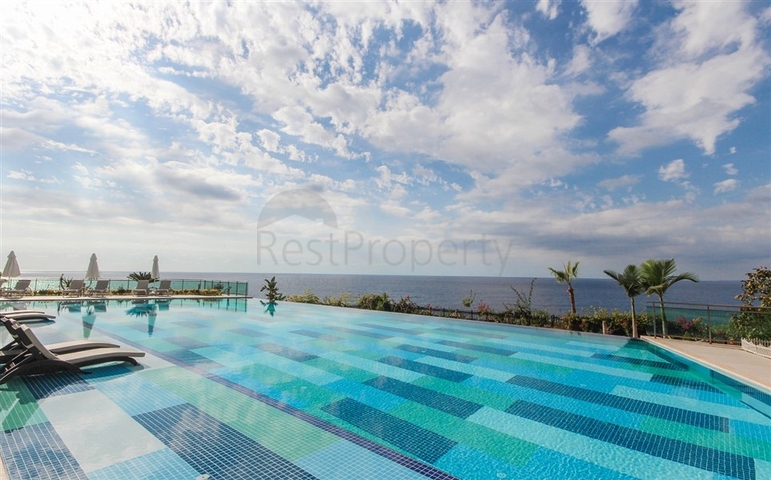 شقة مفروشة 2 + 1 مطلة على البحر في منطقة كارجيجاك