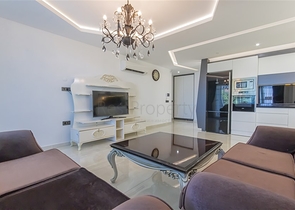 شقة مفروشة 2 + 1 مطلة على البحر في منطقة كارجيجاك