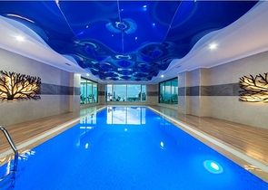 شقة مفروشة 2 + 1 مطلة على البحر في منطقة كارجيجاك