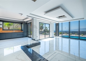 فيلا فاخرة مع مناظر خلابة للبحر في كارجيجاك