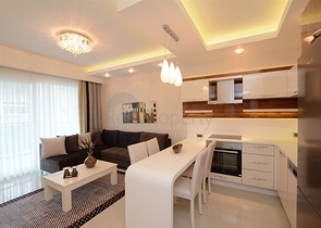 مجمع فاخر - شقة غرفة وصالة مفروشة - في محمودلار / الانيا 