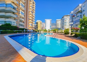 مجمع فاخر - شقة غرفة وصالة مفروشة - في محمودلار / الانيا 