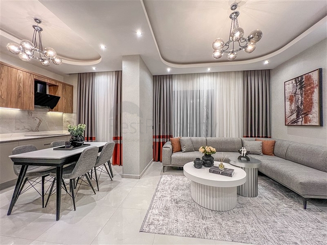 شقق حديثة 2+1 في منطقة أوبا المرموقة