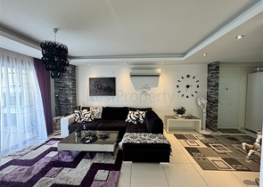 شقة فسيحة 2 + 1 في المنطقة الوسطى من ألانيا