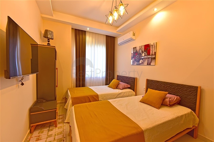 2 + 1 شقة 300 متر من البحر الأبيض المتوسط