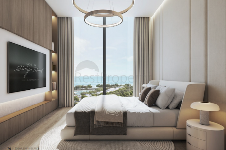 شقق فاخرة على البحر في بلو آيلاند