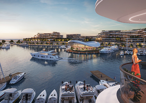 شقق فاخرة على البحر في بلو آيلاند