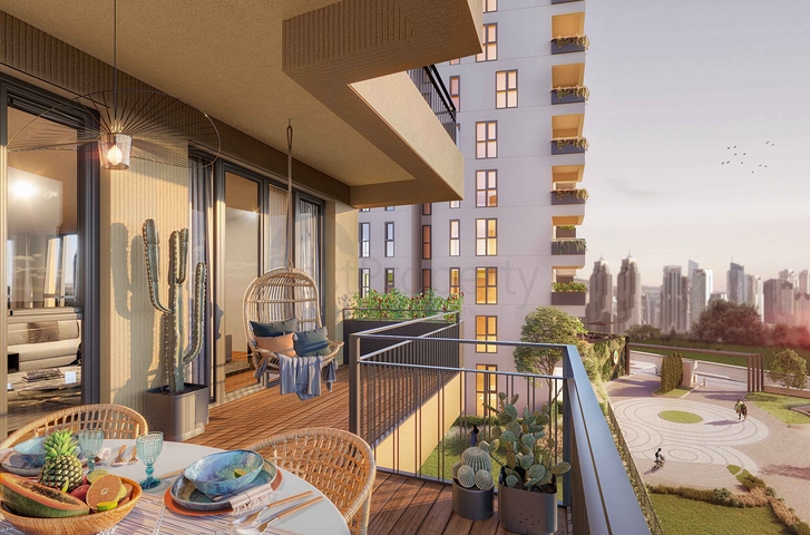 مجمع سكني واسع النطاق في منطقة واعدة من اسطنبول بجوار محطة المترو الحالية