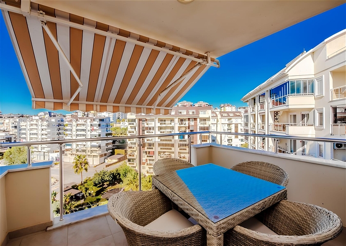 شقة 2+1 في مجمع مع بنية تحتية من نوع الفندق في منطقة أفسالار