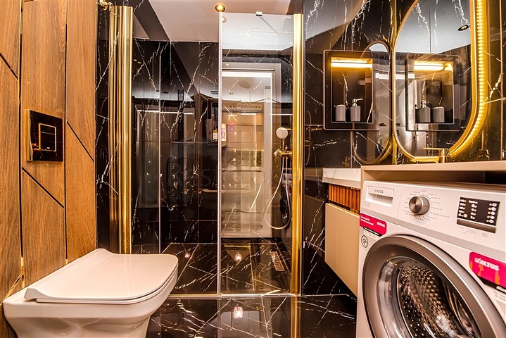 شقة 1+1 في وسط ألانيا في واحدة من أفضل المجمعات لفترة طويلة فقط