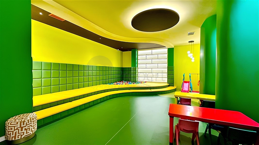 شقة 1+1 في وسط ألانيا في واحدة من أفضل المجمعات لفترة طويلة فقط