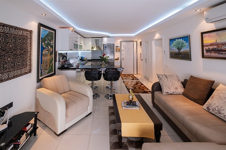 شقة 1 + 1 بالقرب من شاطئ كليوباترا