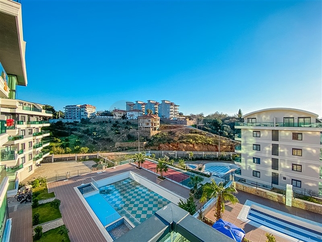 شقة 1+1 في مجمع جديد في منطقة أوبا