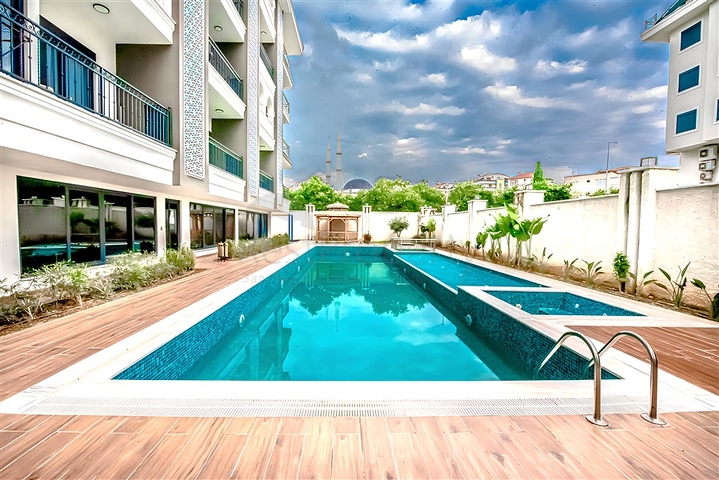 شقة حديثة 2 + 1 في منطقة مرموقة في أوبا