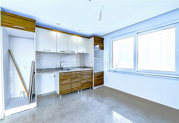 ضمن مجمع سكني حديث - شقة غرفة وصالة - مفروشة - في مهموتلار / الانيا 