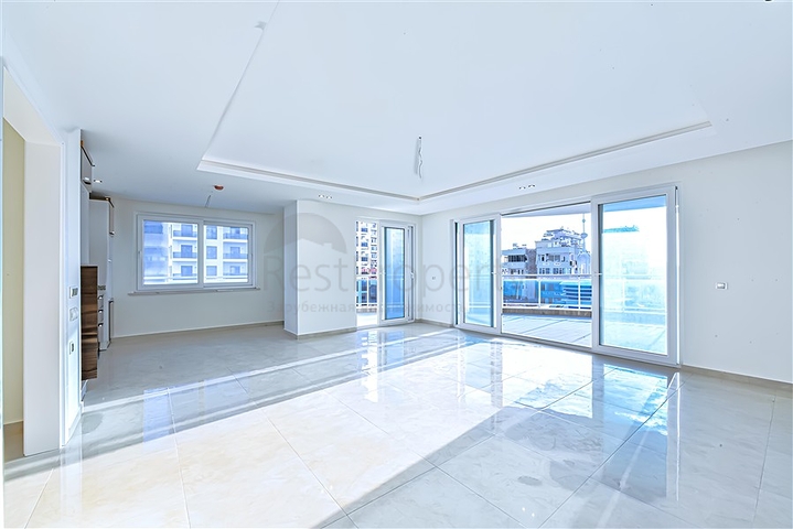 ضمن مجمع سكني حديث - شقة غرفة وصالة - مفروشة - في مهموتلار / الانيا 