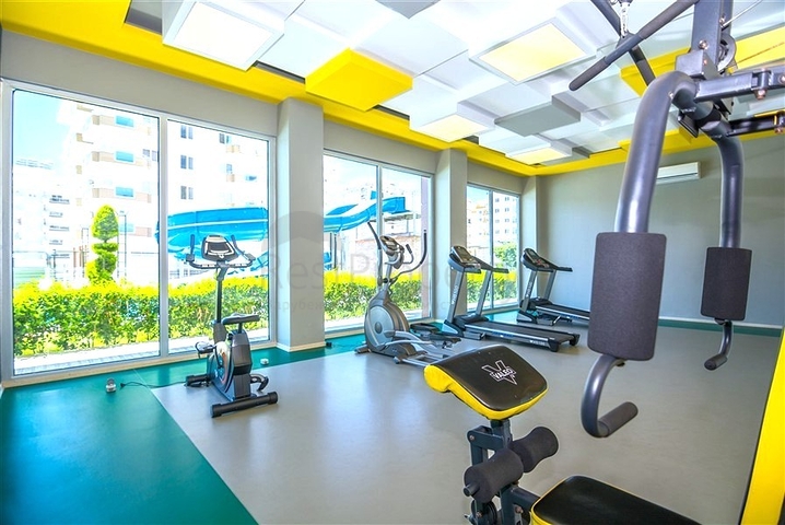 ضمن مجمع سكني حديث - شقة غرفة وصالة - مفروشة - في مهموتلار / الانيا 