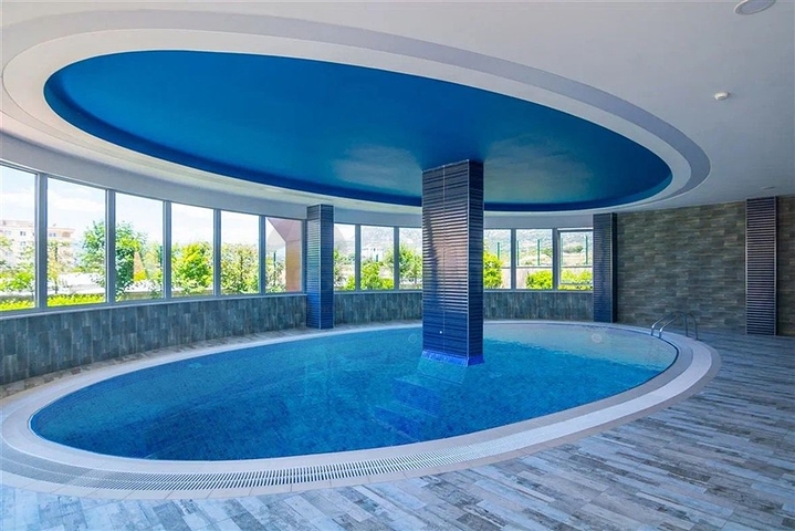 مجمع فاخر - شقق غرفتين وصالة - مفروشة - في مهموتلار / الانيا 