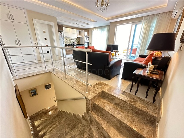 مجمع فاخر - شقق غرفتين وصالة - مفروشة - في مهموتلار / الانيا 