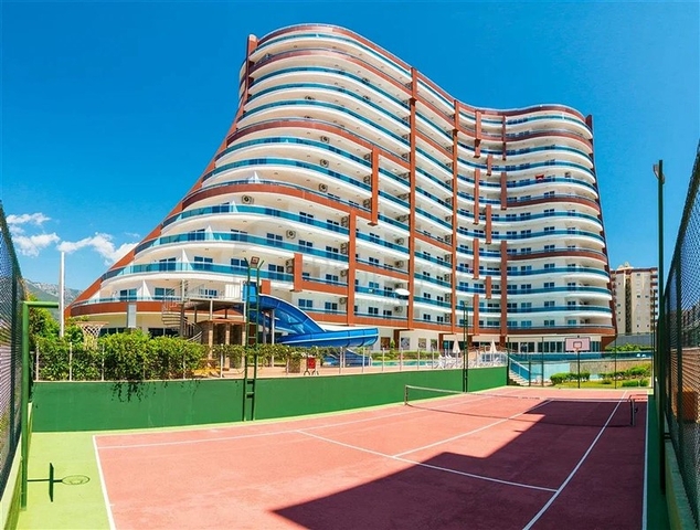 مجمع فاخر - شقق غرفتين وصالة - مفروشة - في مهموتلار / الانيا 