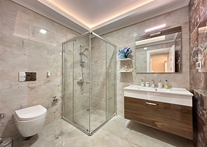 مجمع فاخر - شقق غرفتين وصالة - مفروشة - في مهموتلار / الانيا 