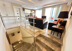 مجمع فاخر - شقق غرفتين وصالة - مفروشة - في مهموتلار / الانيا 