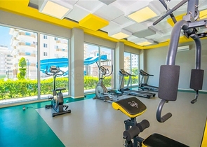 مجمع فاخر - شقق غرفتين وصالة - مفروشة - في مهموتلار / الانيا 