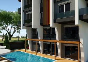 مشروع جاهز في انطاليا 300 م عن البحر