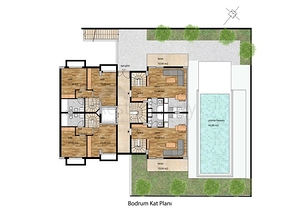 مشروع جاهز في انطاليا 300 م عن البحر