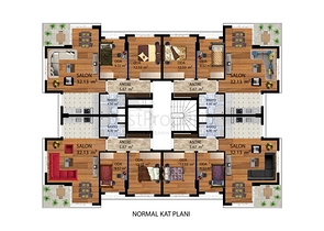 مشروع جاهز في انطاليا 300 م عن البحر