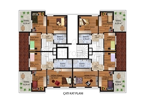 مشروع جاهز في انطاليا 300 م عن البحر