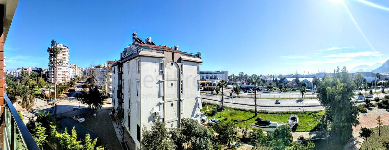 شقة 2 + 1 مع أثاث 5 دقائق سيرا على الأقدام من البحر