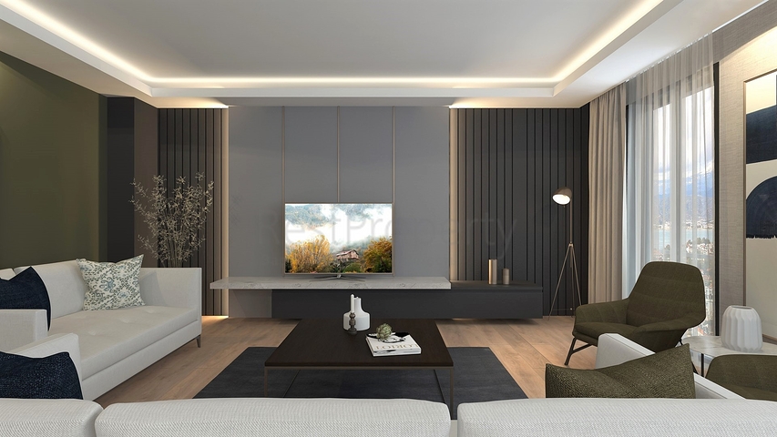 شقق 2 + 1 ، 3 + 1 في منطقة اونجالي في كونيالتي أنطاليا