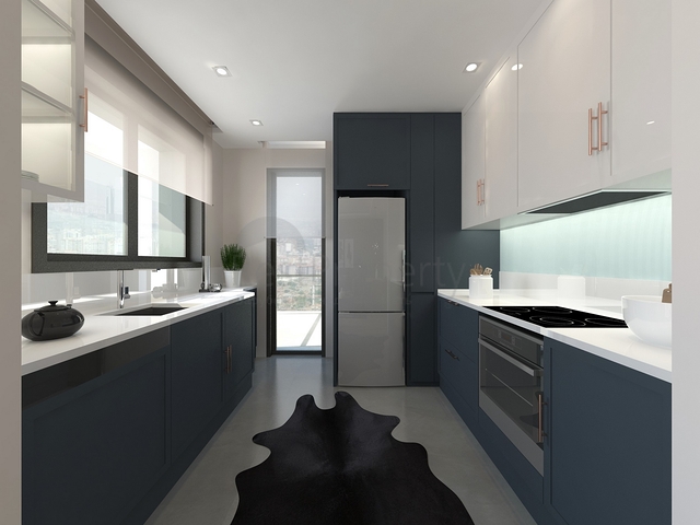 شقق 2 + 1 ، 3 + 1 في منطقة اونجالي في كونيالتي أنطاليا