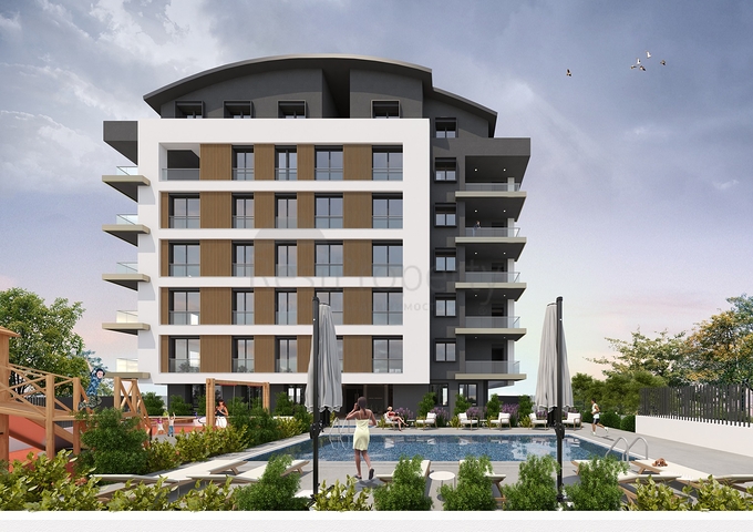 شقق 2 + 1 ، 3 + 1 في منطقة اونجالي في كونيالتي أنطاليا