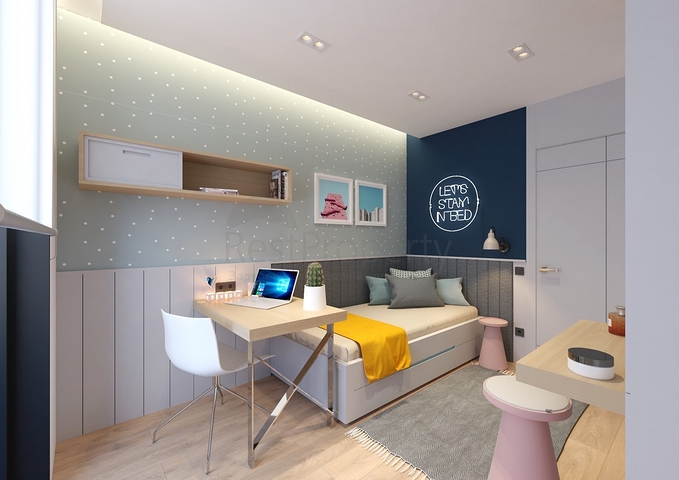 شقق 2 + 1 ، 3 + 1 في منطقة اونجالي في كونيالتي أنطاليا