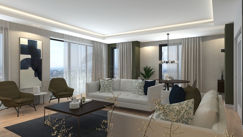 شقق 2 + 1 ، 3 + 1 في منطقة اونجالي في كونيالتي أنطاليا